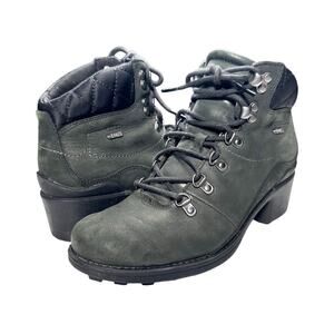 Merrell | Women | Chateau Green Lace Up Waterproof Heeled Hiking Boots | Sz 8.5